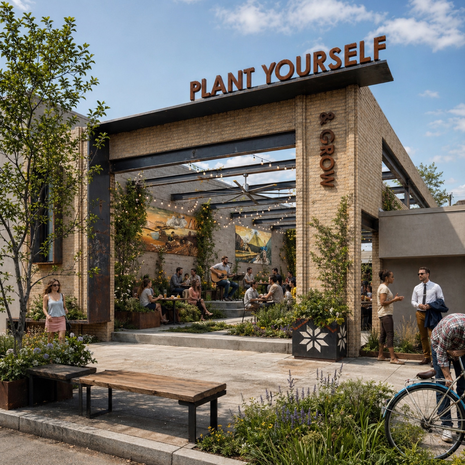 The New Old urban-design project view 1