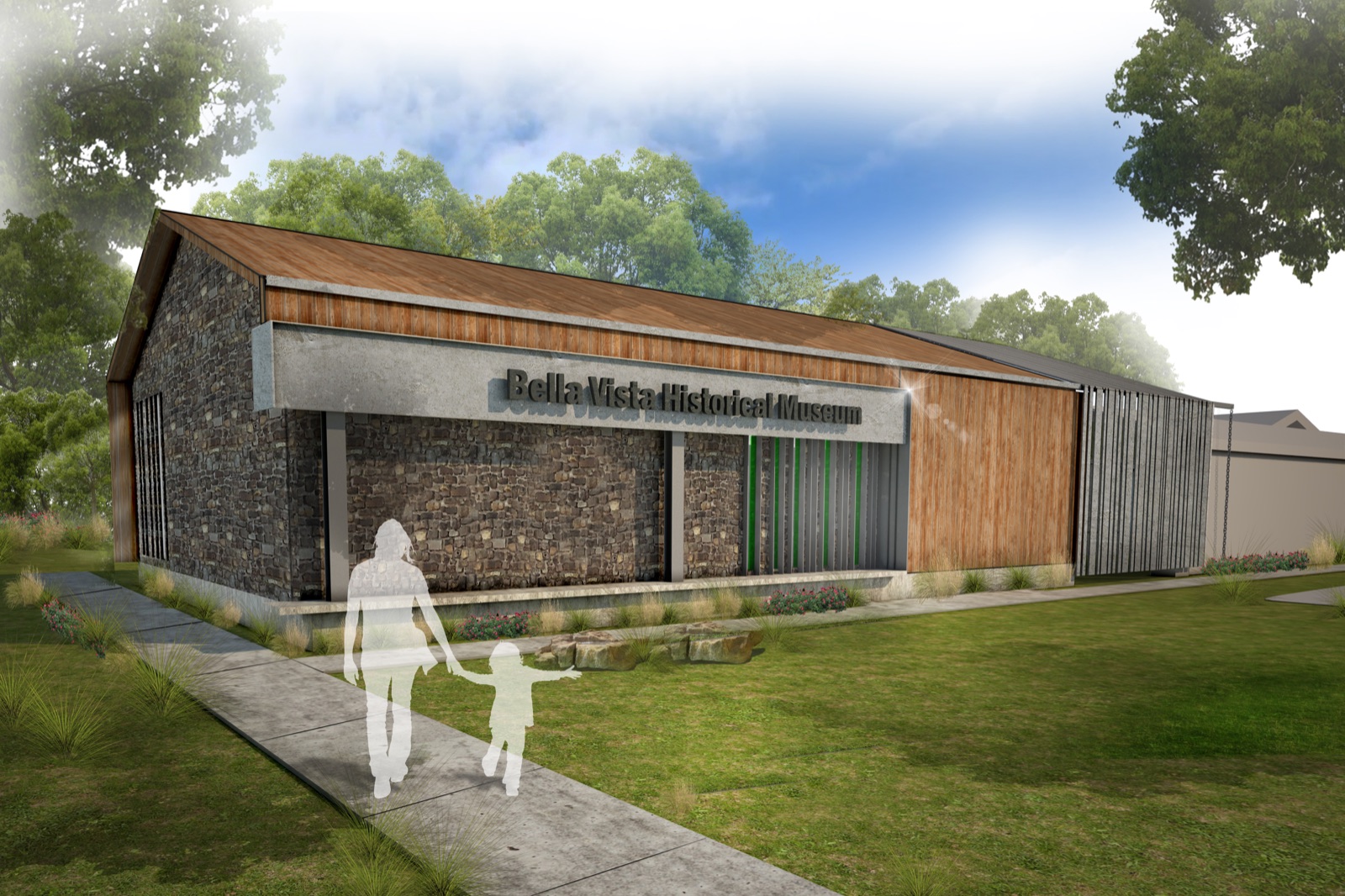 Bella Vista Historical Museum addition view 2