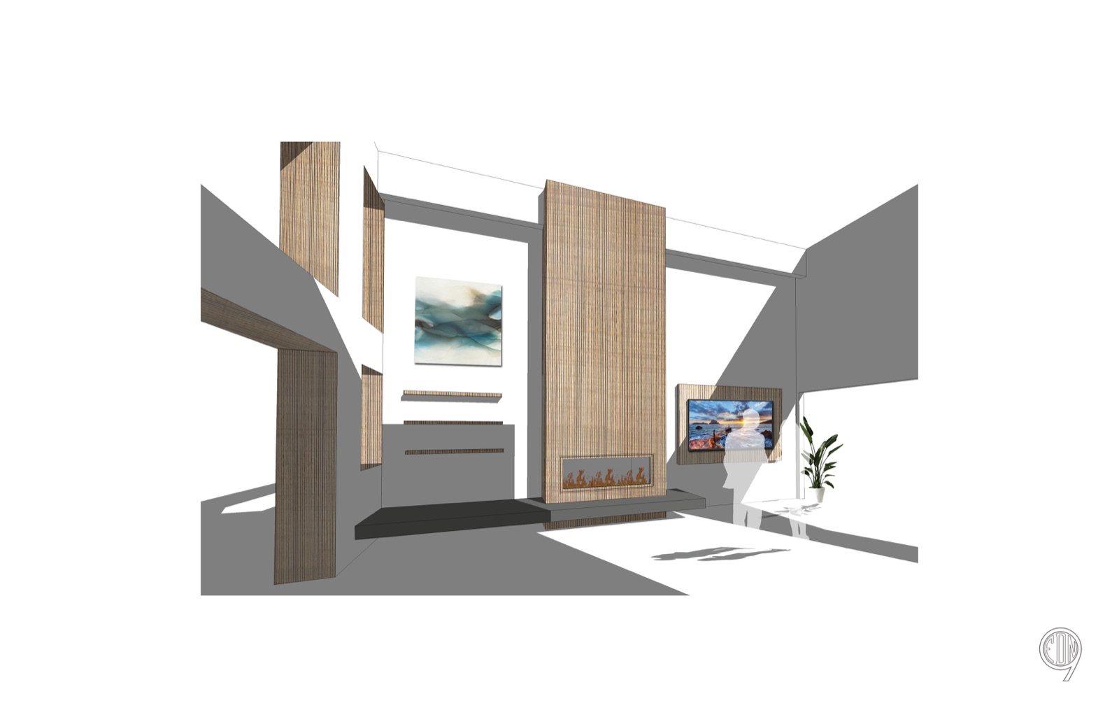 TALL Wall interior view 4